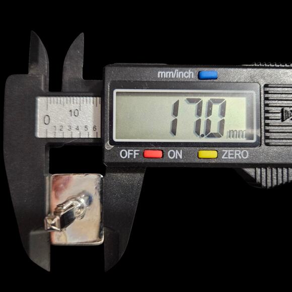 Vintage Silver Tone Cufflinks Horse Head Design Rectangular 17x22mm - Picture 5 of 5